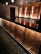 上海酒吧吧台铜酒柜铜装饰